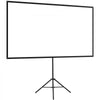 VEVOR Projector Screen with Stand, 80 Inch 160° Wide Angle Indoor Outdoor Projection Screen, 16:9 4K HD Wrinkleless Portable Tripod Screens with Carry Bag, for Movie Home Theater Office Presentation