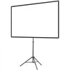 VEVOR Projector Screen with Stand, 80 Inch 160° Wide Angle Indoor Outdoor Projection Screen, 16:9 4K HD Wrinkleless Portable Tripod Screens with Carry Bag, for Movie Home Theater Office Presentation