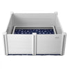 VEVOR Dog Whelping Box, 48 x 48 x 18.1in Whelping Box for Dogs and Puppies, Whelping Pen for Puppies, Dog Birthing Box with Rails and Washable Pee Pad, Whelping Box for Large Breed Dogs, White