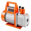 VEVOR Vacuum Pump, 3.5 CFM 1/4 HP, HVAC Single Stage Rotary Vane AC Vacuum Pump, for R134a R22 R410a Systems, with Oil Bottle, 1720 PRM, for Automotive Air Conditioner Maintenance Resin Degassing