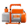 VEVOR 4.5 CFM AC Vacuum Pump and Gauge Set, Single Stage Rotary Vane HVAC Air Vacuum Pump, A/C Refrigerant Manifold Gauge Kit, with Leak Detector Hoses, for R134a, R12, R22, R502a, R410A, R404, R407C