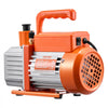 VEVOR 4.5 CFM AC Vacuum Pump and Gauge Set, Single Stage Rotary Vane HVAC Air Vacuum Pump, A/C Refrigerant Manifold Gauge Kit, with Leak Detector Hoses, for R134a, R12, R22, R502a, R410A, R404, R407C
