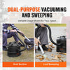 VEVOR Ash Vacuum Cleaner, 4 Gallon with 1200W Powerful Suction, Ash Vac Collector with 47.2 in Flexible Hose, for Fireplaces, Pellet Stoves, Wood Stove, Log Burner, Grills, Pizza Ovens, Fire Pits