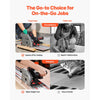 VEVOR Cordless Track Saw, 5-1/2 in Blade, Brushless Plunge Circular Saw Kit, Tracksaw with Hard Case, 2.05 in Cutting Depth, for Wood, Plastic, Metal, Compatible with Makita Batteries (Tool Only)