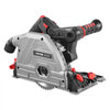 VEVOR Cordless Track Saw, 5-1/2 in Blade, Brushless Plunge Circular Saw Kit, Tracksaw with Hard Case, 2.05 in Cutting Depth, for Wood, Plastic, Metal, Compatible with Makita Batteries (Tool Only)