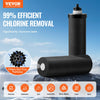 VEVOR Gravity-fed Water Filter System, 1.5G 304 Stainless-Steel Countertop System, Water Filtration System, Reduces Lead and up to 99% of Chlorine, with 2 Carbon Filters & Spigot, for Home Camping RV