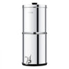 VEVOR Gravity-fed Water Filter System, 1.5G 304 Stainless-Steel Countertop System, Water Filtration System, Reduces Lead and up to 99% of Chlorine, with 2 Carbon Filters & Spigot, for Home Camping RV