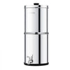VEVOR Gravity-fed Water Filter System, 1.5G 304 Stainless-Steel Countertop System, Water Filtration System, Reduces Lead and up to 99% of Chlorine, with 2 Carbon Filters & Spigot, for Home Camping RV