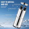 VEVOR Gravity-fed Water Filter System, 2.25G 304 Stainless-Steel Countertop System, Water Filtration System, Reduces Lead and up to 99% of Chlorine, with 2 Carbon Filters & Spigot, for Home Camping RV