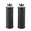 VEVOR Water Filters Replacement, Purification Elements, Activated Carbon Replacement Filters, Easy to Replace Water Filter, Gravity Water Filter System, Compatible with Most Brands, Pack of 2, Black