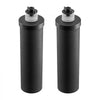 VEVOR Water Filters Replacement, Purification Elements, Activated Carbon Replacement Filters, Easy to Replace Water Filter, Gravity Water Filter System, Compatible with Most Brands, Pack of 2, Black