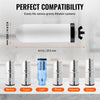 VEVOR Water Filters Replacement, Purification Elements, Ceramic Replacement Filters, Easy to Replace Water Filter, Gravity Water Filter System, Compatible with Most Brands, Pack of 2, White