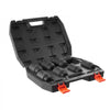 VEVOR Axle Nut Impact Socket Set, 1/2" Drive Deep 12-Point 8-Piece Metric Spindle Nut Socket Set, CR-MO Heat Treated Large Socket Set with Storage Case, Auto Repair, Removing or Installing Axle Nuts