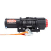 VEVOR 6000 lbs Electric Winch, 12V DC ATV/UTV Winch with Φ0.24 in x 49.2 ft Synthetic Rope, Wireless & Wired Remote Control, IP55 Waterproof, with Fairlead Mount Plate for Towing ATV UTV Off-Road