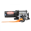 VEVOR 3000 lbs Electric Winch, 12V DC ATV/UTV Winch with Φ3/16 in x 39.4 ft Steel Wire Rope & Wired Remote Control, IP55 Waterproof, Aluminum Housing Fairlead Mount Plate for Towing ATV, Black