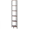 VEVOR 6 Tier Corner Shelf with LED Light, 68" Tall Corner Bookshelf with Storage Shelves for Collectibles, Display Shelf with Multi-color Lights Controlled Via RC/APP for Bedroom, Living Room, Office
