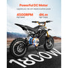 VEVOR 1800W Electric Brushless DC Motor Kit - 48V 4500rpm Motor with Upgraded Speed Controller, Foot Pedal and Throttle Grip Kit for Go Karts E-Bike Motorcycle Scooter