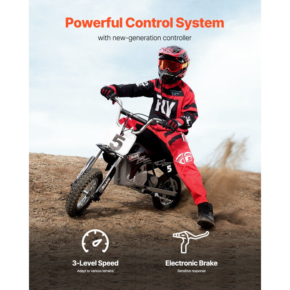 VEVOR 1800W Electric Brushless DC Motor Kit - 48V 4500rpm Motor with Upgraded Speed Controller, Foot Pedal and Throttle Grip Kit for Go Karts E-Bike Motorcycle Scooter