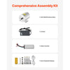 VEVOR 1800W Electric Brushless DC Motor Kit - 48V 4500rpm Motor with Upgraded Speed Controller for Go Karts E-Bike Motorcycle Scooter
