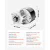 VEVOR 250W Electric Powerful DC Motor Kit - 24V 2700rpm Brushed Motor with Upgraded Speed Controller, Throttle Grip Kit for Go Karts E-Bike Motorcycle Scooter