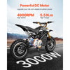VEVOR 3000W Electric Brushless DC Motor, 72V 4900rpm Go Kart Electric Motor, Electric Dirt Bike Motor Engine for E-Bike Motorcycle Scooter DIY