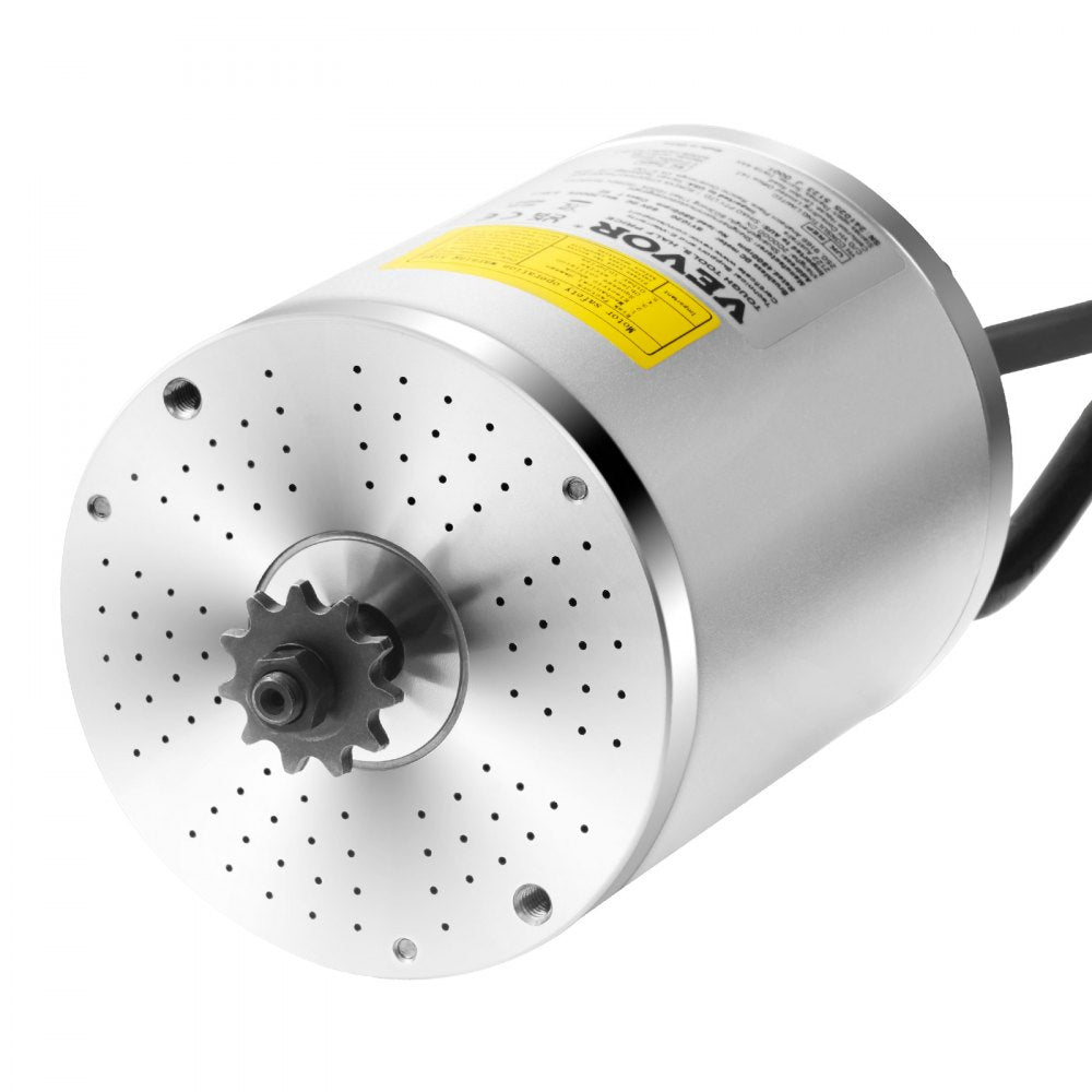 VEVOR 3000W Electric Brushless DC Motor, 60V 4800rpm Go Kart Electric Motor, Electric Dirt Bike Motor Engine for E-Bike Motorcycle Scooter DIY