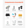 VEVOR 500W Electric Brushless DC Motor Kit - 36V 3000rpm Motor with Upgraded Speed Controller, Throttle Grip Kit for Go Karts E-Bike Motorcycle Scooter