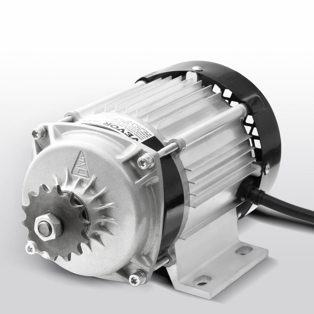 VEVOR 750W Electric Brushless DC Motor Kit - 48V 2700rpm Motor with Upgraded Speed Controller for Go Karts E-Bike Motorcycle Scooter