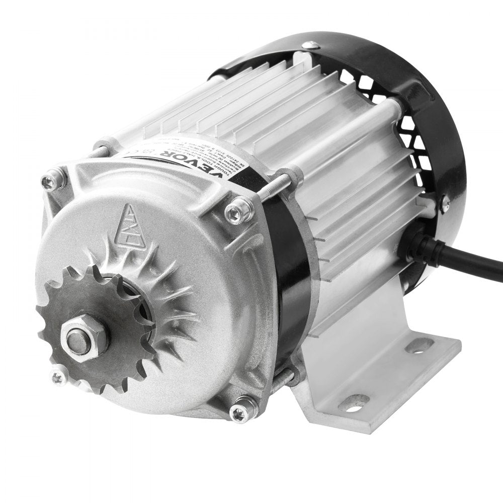 VEVOR 750W Electric Brushless DC Motor Kit - 48V 2700rpm Motor with Upgraded Speed Controller for Go Karts E-Bike Motorcycle Scooter