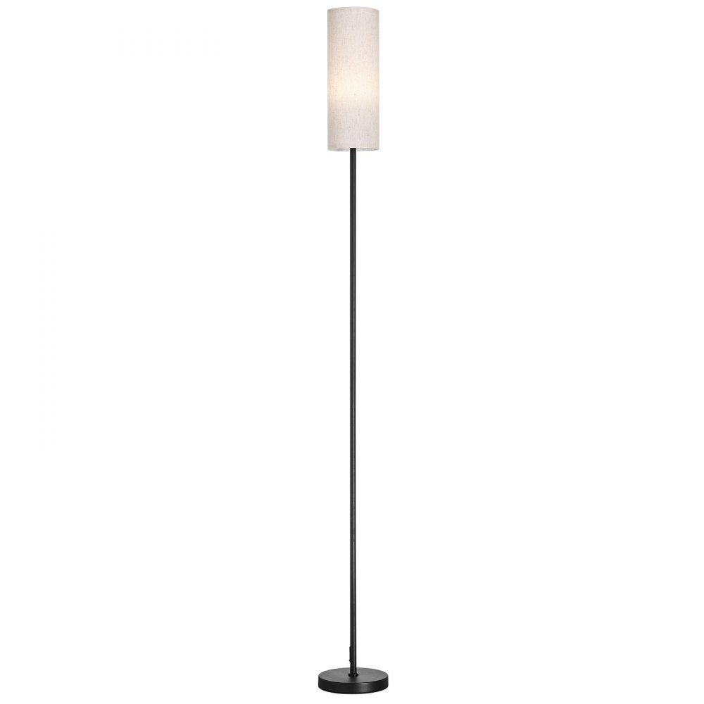 VEVOR Dimmable Floor Lamp, Stepless Adjustable Colors, Modern Standing Lamp with Remote Control, Foot Switch & APP Control, Tall Floor Lamp for Living Room, Bedroom, Office, 9W LED Bulb Included