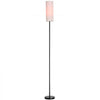 VEVOR Dimmable Floor Lamp, Stepless Adjustable Colors, Modern Standing Lamp with Remote Control, Foot Switch & APP Control, Tall Floor Lamp for Living Room, Bedroom, Office, 9W LED Bulb Included