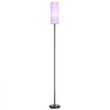 VEVOR Dimmable Floor Lamp, Stepless Adjustable Colors, Modern Standing Lamp with Remote Control, Foot Switch & APP Control, Tall Floor Lamp for Living Room, Bedroom, Office, 9W LED Bulb Included