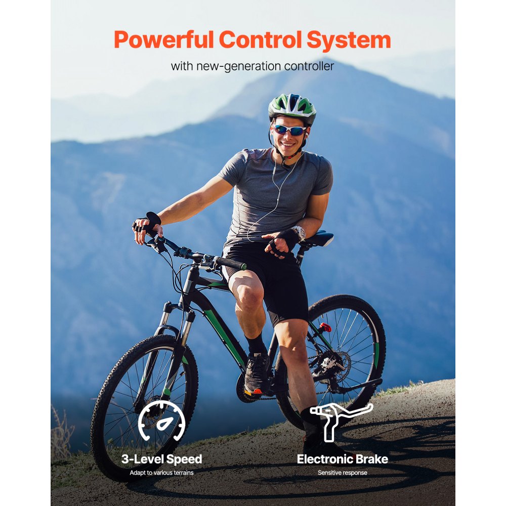 VEVOR 450W Electric Brushed DC Motor Kit - 36V 3000rpm Motor with Upgraded Speed Controller and Thumb Throttle Kit for Go Karts E-Bike Motorcycle Scooter