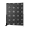VEVOR Pegboard Display Stand, 17 x 13 in Tabletop Pegboard Display Stand, Accessories Rack Organizer, Thickened Cold-Rolled Steel Peg Board Panel for Grocery Retail Store Jewelry Shop, Black (4 PCS)