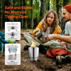 VEVOR Tabletop Fire Pit,6 inch Stainless Steel Tabletop Fireplace Indoor Outdoor,Portable Rubbing Alcohol Burner Smores Maker,Wood Burning or Pellet Fueled for Camping,Patio,Cylinder Silver 1.96 lbs