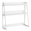 VEVOR Desktop Bookshelf, 2-Tier Desktop Storage Organizer, 37.4" x 12.6" x 35.4" Office Desk Storage Rack Display Shelf, Desktop Bookshelf Hutch with Anti-Slip Feet Pads, for Office, Home & Dorm, White