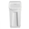 VEVOR Rice Storage Container, 4.5Gallon/20L x2 Capacity Large Dog Food Dispenser Bin, Kitchen Ingredient Grain Cereal Flour Bin, Pet food Containers with Wheels, 2 Measuring Cups, Airtight Lid, 2 Pack