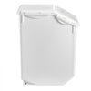 VEVOR Rice Storage Container, 4.5Gallon/20L x2 Capacity Large Dog Food Dispenser Bin, Kitchen Ingredient Grain Cereal Flour Bin, Pet food Containers with Wheels, 2 Measuring Cups, Airtight Lid, 2 Pack
