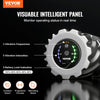VEVOR Vibrating Foam Roller, 5-Speed Electric Massage Roller, 16" Rechargeable Muscle Roller with 3 Vibration Modes, High Density EVA Foam Massager for Deep Tissue, Back Pain Relief, Exercise Recovery