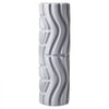 VEVOR Vibrating Foam Roller, 5-Speed Electric Massage Roller, 16" Rechargeable Muscle Roller with 3 Vibration Modes, High Density EVA Foam Massager for Deep Tissue, Back Pain Relief, Exercise Recovery