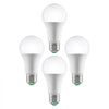VEVOR Smart Light Bulbs, 4-Pack, 9W Multicolor LED Bulbs, 800 Lumens with Smart Control Compatibility for Vera, Google Assistant, Amazon Alexa, iOS, Android, RGB Color Changing