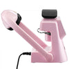 VEVOR Auto Hat Heat Press Machine, with 2pcs Interchangeable Platens, Automatic Open and Release, Touchscreen for Precise Time and Temperature Control, Heat Transfer Printing for Caps, Hats, Pink