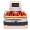 VEVOR Auto Heat Press Machine 15 x 15 inch T-Shirt Press Machine Pink, Auto Release and Adjustable Pressure, Digital Display, Rapid and Even Heating, for Sublimation, Vinyl, Heat Transfer Projects
