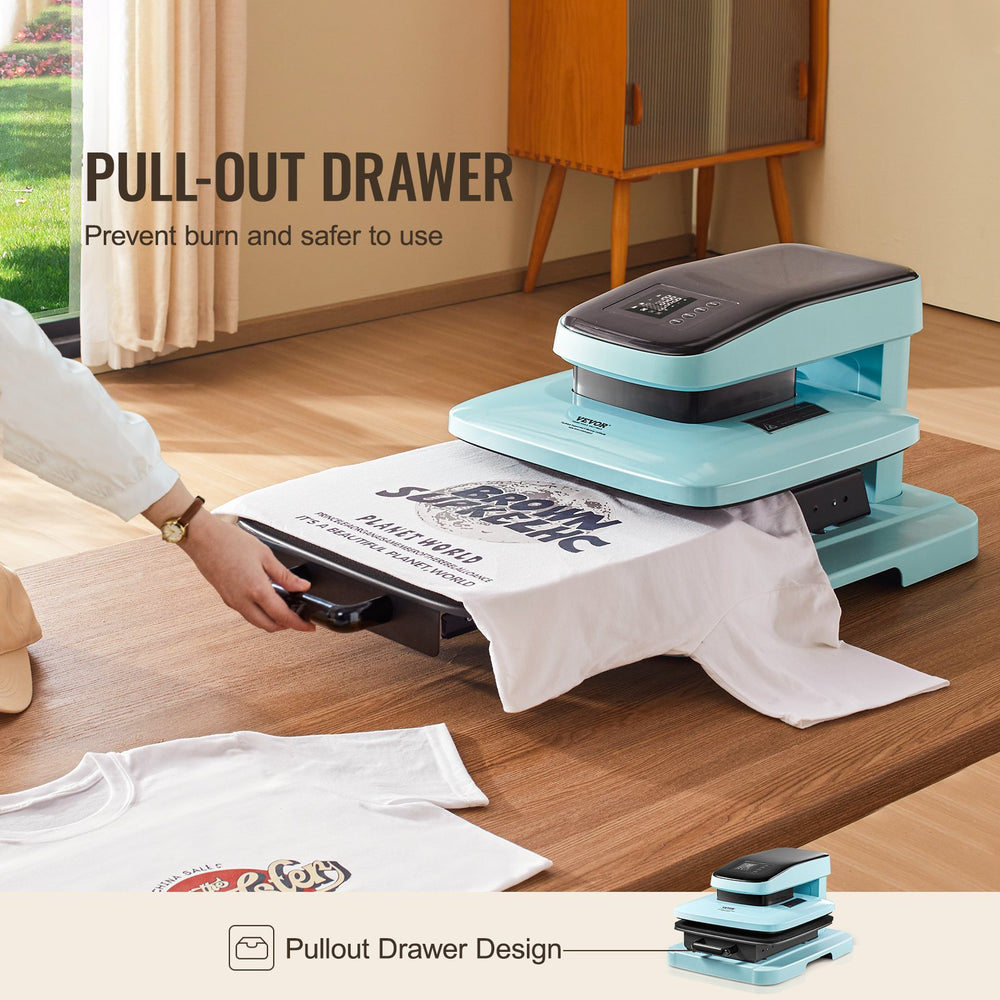 VEVOR auto heat press machine - feature image 5