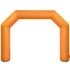 Orange Outdoor Advertising Inflatable Arch Air Blower 19.5FT with Blower