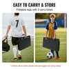 VEVOR Soccer Rebounder Board, 40"X16" Portable Soccer Wall with 2 Angles Rebound, Foldable HDPE Kickback Rebound Board, Soccer Training Equipment for Kids and Adults, Passing & Shooting Practice