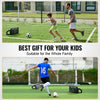 VEVOR Soccer Rebounder Board, 32"X12" Portable Soccer Wall with 2 Angles Rebound, Foldable HDPE Kickback Rebound Board, Soccer Training Equipment for Kids and Adults, Passing & Shooting Practice