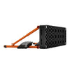 VEVOR Soccer Rebounder Board, 37.4 x 9.8 in Portable Soccer Rebound Wall, Dual Surface Sports Kick Back Trainer, 3 Adjustable Angles, Easy Setup Ball Practice Equipment for Passing & Reaction Skills