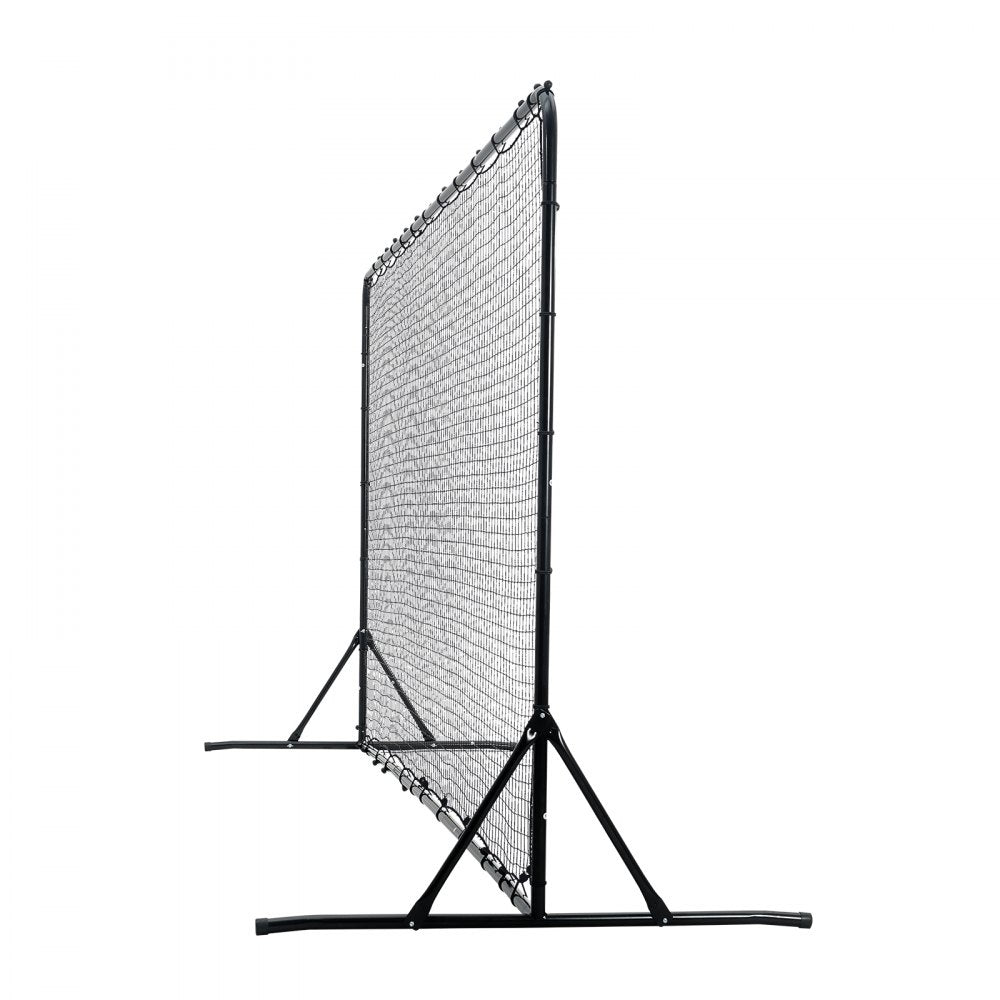VEVOR Soccer Rebounder Net, 12x6FT Iron Soccer Training Equipment, Sports Football Training Gift with Portable Bag, Volleyball Rebounder Wall Perfect for Backyard Practicing, Solo Training, Passing
