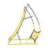 VEVOR Soccer Rebounder Net, 2-in-1 Soccer Goal Rebounder, Thickened Fiberglass Poles Iron Pipe for Team Solo Control, Passing Practice, Easy Setup Ball Training Equipment for Teens & Adults, 72" x 43"